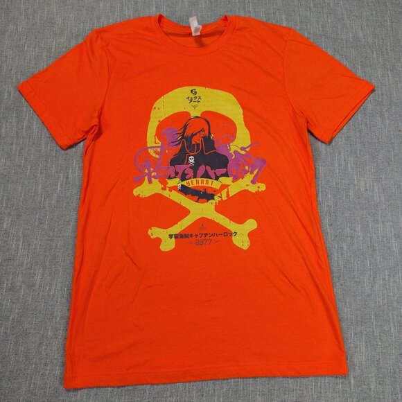 Bella Canvas Other - Space Pirate Captain Harlock T-Shirt Size Medium Anime Yehart Skull Graphic